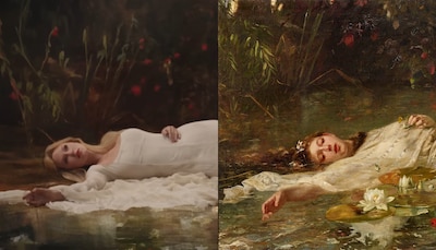 Duits museum met origineel schilderij van Ophelia overspoeld door Taylor Swift-fans
