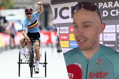 Tim Celen pakt nu ook goud in wegrit en draagt wereldtitels op aan overleden oma: “Ze zat hele dag in mijn hoofd”
