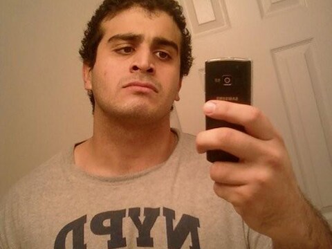 Omar Mateen op een ongedateerde foto, gepubliceerd op MySpace.