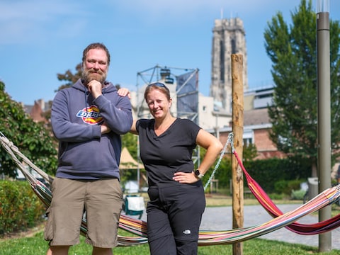 Steven Vercauteren en Nele De Munter, de trekkers van de M-Crew