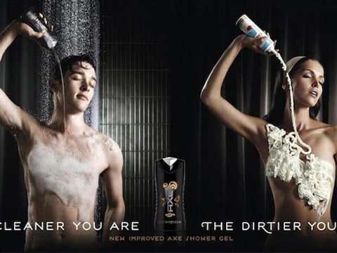 reclamecampagne Axe douchegel ui 2011
