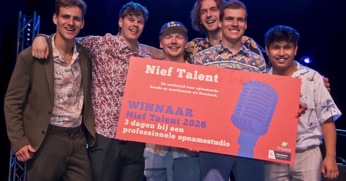 De Crocs uit Grobbendonk winnen finale Nief Talent 2026 | Regio | HLN.be