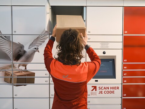 Illustratiebeeld pakjesautomaat Bbox. 