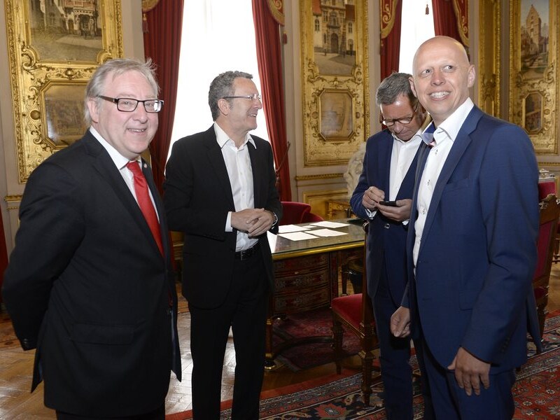 Bondsvoorzitter François De Keersmaecker en CEO Steven Martens.