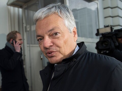 Minister van Buitenlandse Zaken Didier Reynders.