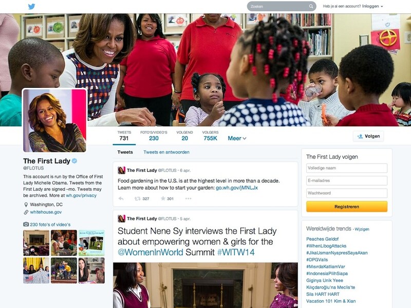Een grote profielfoto, coverfoto en een groot lettertype: Twitter doet steeds meer denken aan Facebook.