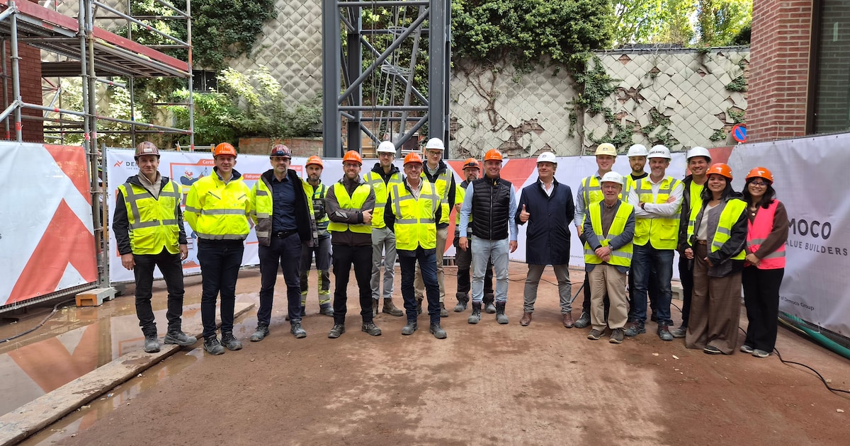 4 gebouwen, 43 appartementen en groene binnentuin: Pulse bereikt hoogste punt bij nieuw project op v