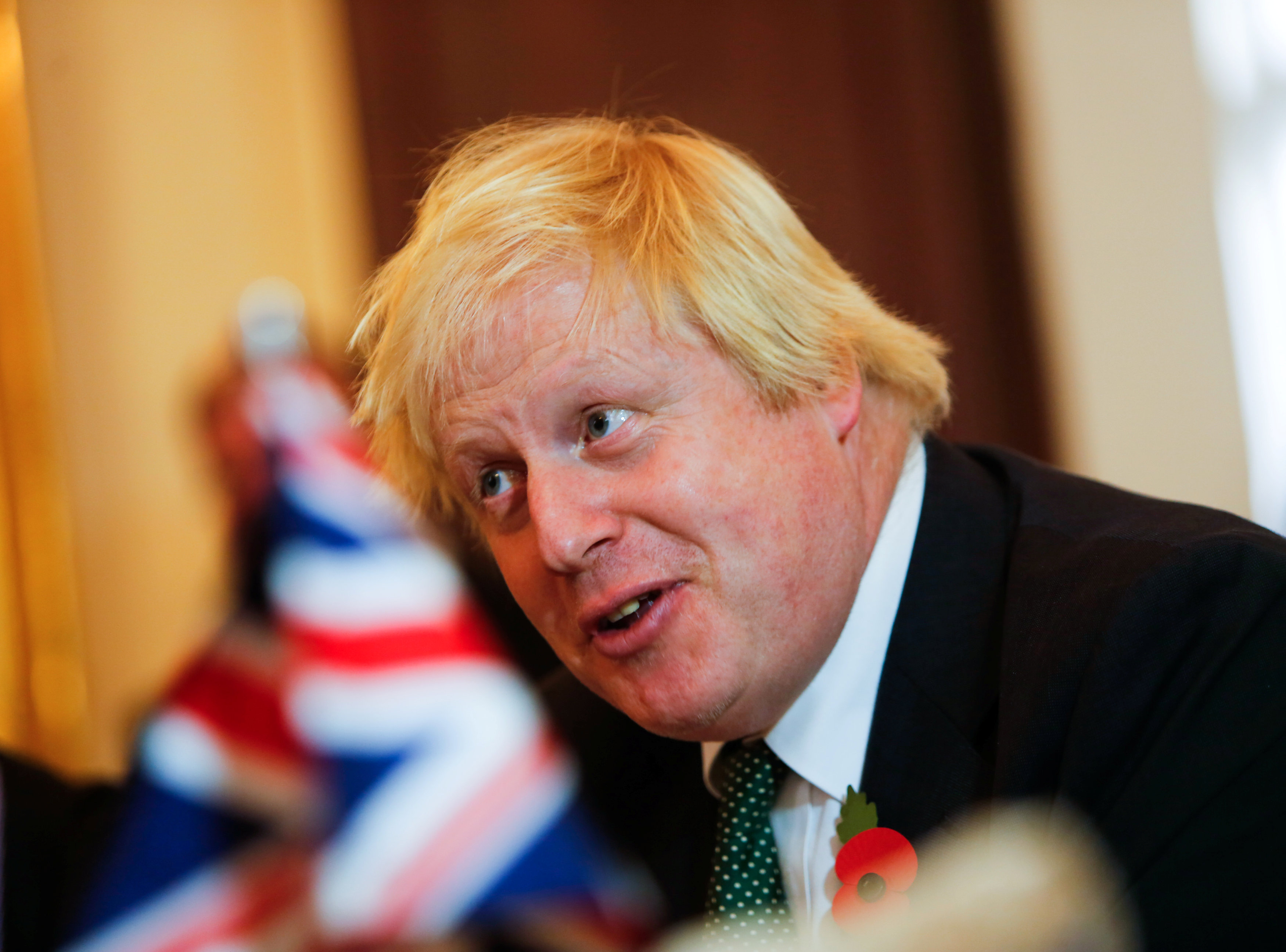 Boris Johnson.