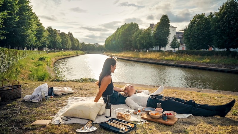 Na hun hereniging brengt een romantische picknick veel duidelijkheid voor Kim en Paulien