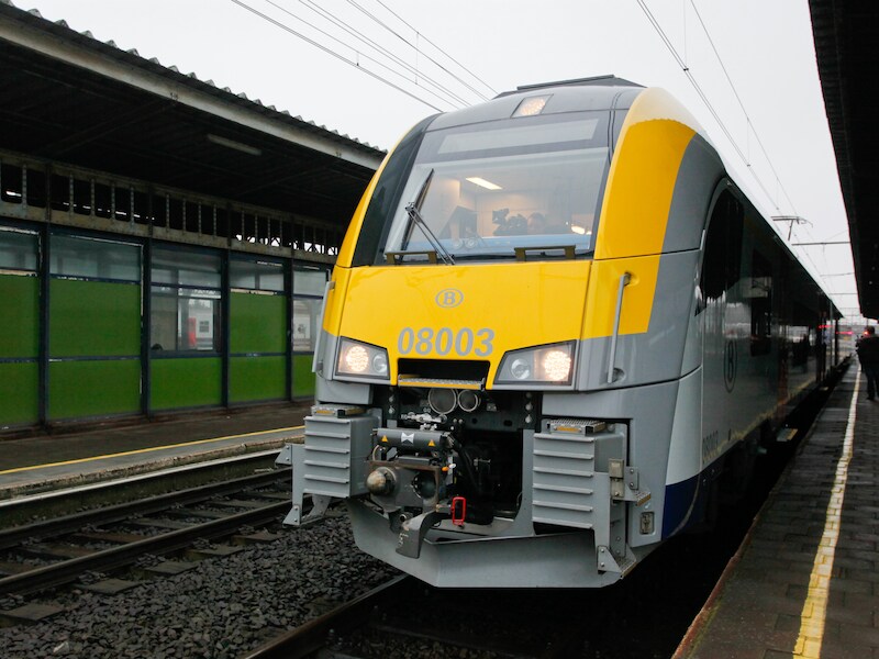 Een Desiro-treinstel van de NMBS.
