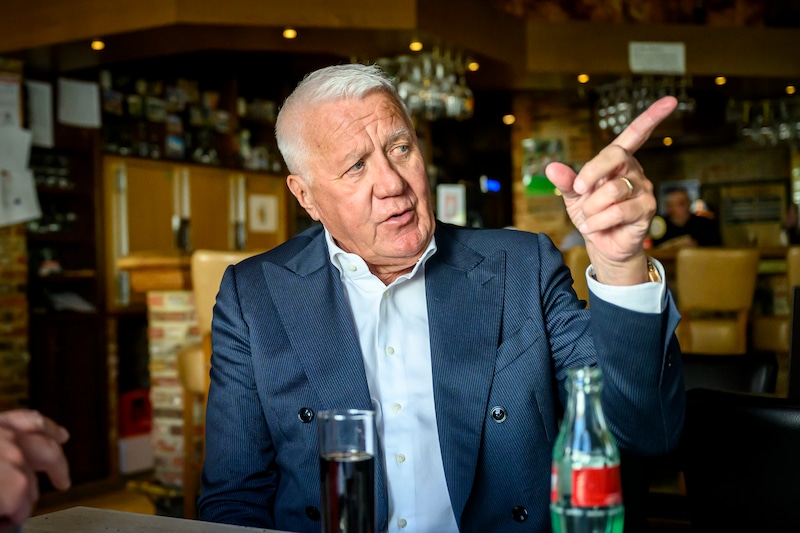 Lefevere in april tijdens een interview met HLN.