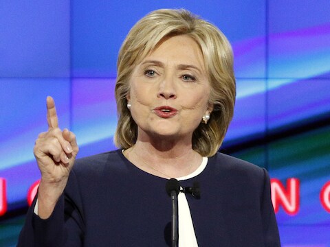 Hillary Clinton.