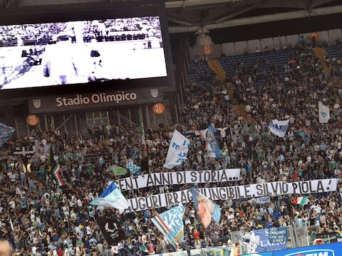De spionkop van Lazio