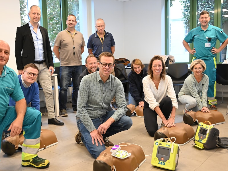 Het stadspersoneel heeft de opleiding achter de rug.