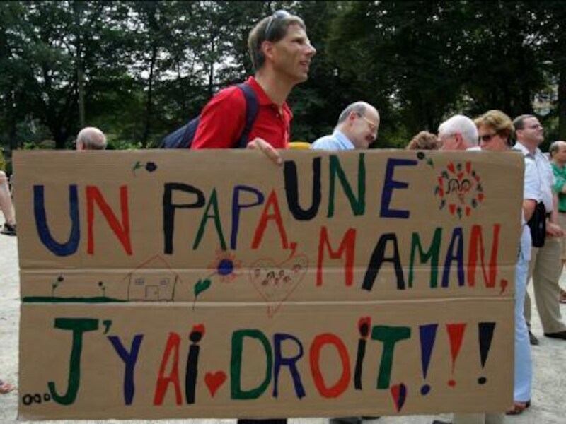 Niet iedereen ziet twee papa's of twee mama's zitten.