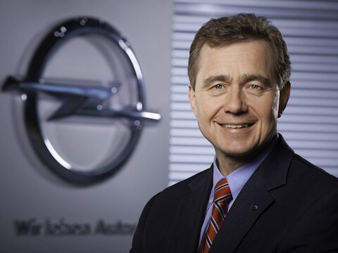 Karl-Friedrich Stracke was sinds april vorig jaar topman bij Opel.