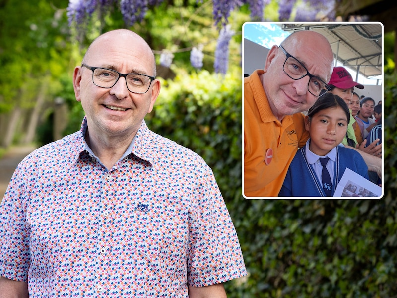 Stefan De Wilde (57) is al twintig jaar peetouder: “Van Zuid-Afrika tot Peru hielp ik 24 kinderen naar school”