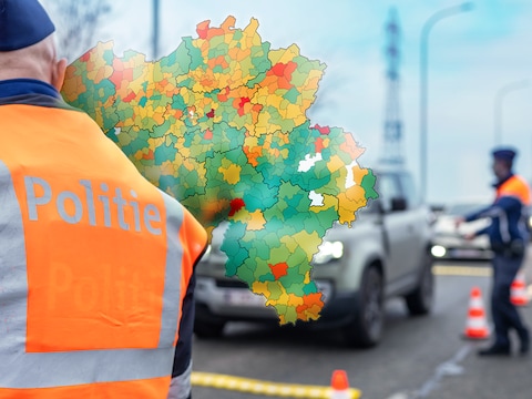 De politie deed vorig jaar 2,1 miljoen alcoholtests, maar de pakkans verschilt sterk van gemeente tot gemeente.