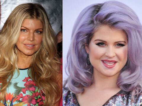 Fergie heeft net iets te lang in de zon gezeten, de lavendelgrijze lokken van Kelly Osbourne zijn een tikkeltje te opvallend.