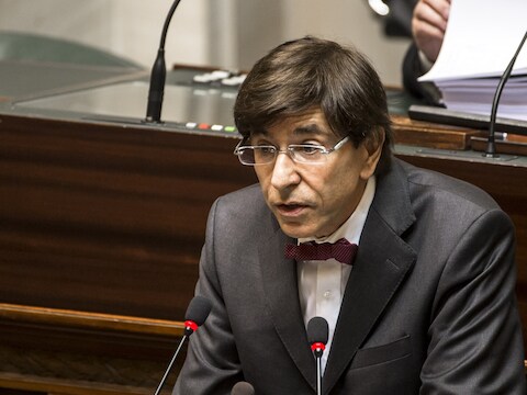 Premier Elio Di Rupo (PS).