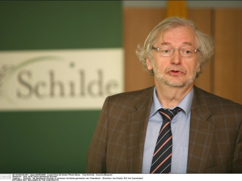 Journalist Rik Van Cauwelaert.