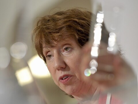 Catherine Ashton.