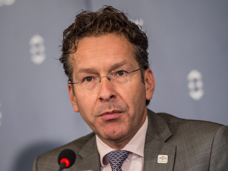 Eurogroep-voorzitter Jeroen Dijsselbloem was niet mals voor de Grieken.