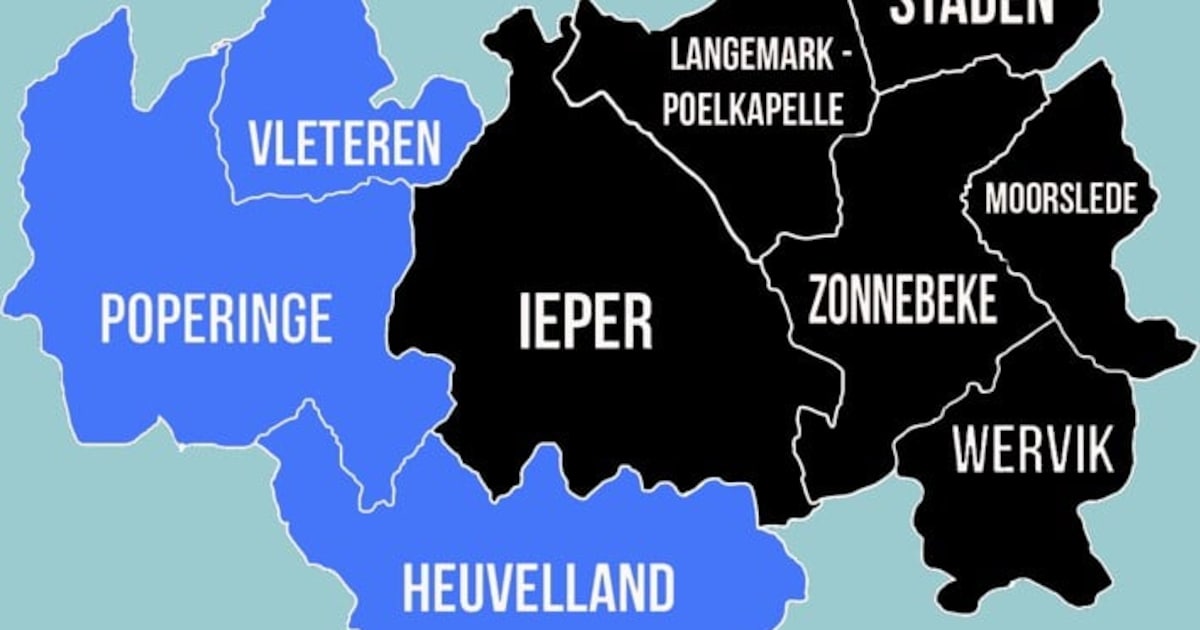 Politiezone Arro Ieper krijgt regiocommissariaten, voor grotere ...