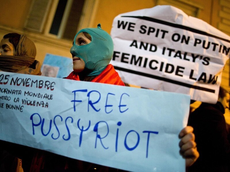 Mogelijk worden de leden van Pussy Riot ook vrijgelaten dankzij de amnestiewet.