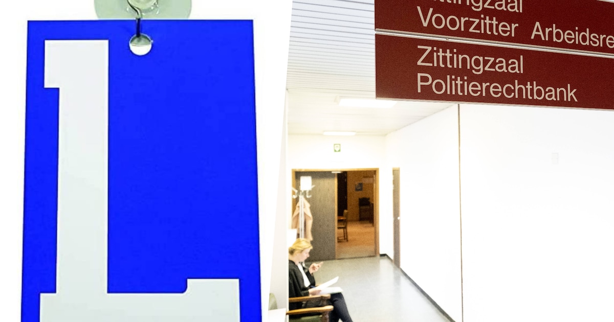 “Een L-teken… dat stond niet zo stoer zeker?”: rechter streng voor leerling-bestuurder die voor de d