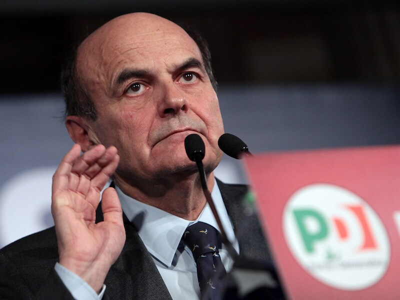 Pier Luigi Bersani.