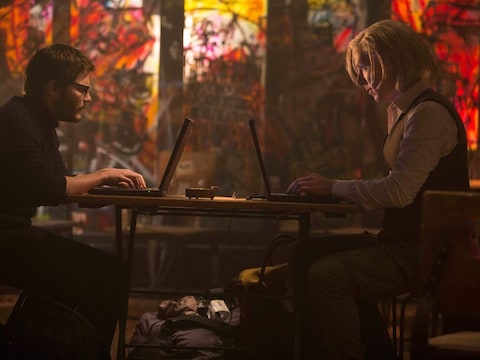 Een scene uit de film The Fifth Estate.