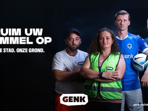 KRC Genk en stad lanceren campagne tegen zwerfvuil: “Niet in het stadion en niet op straat”