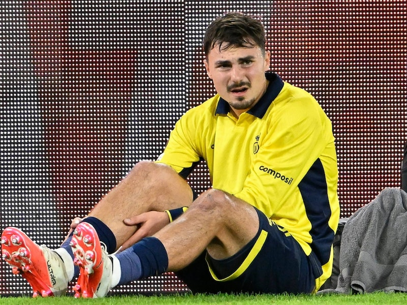 Mateo Biondic liep een blessure op tegen Hapoël Be’er Sheva.