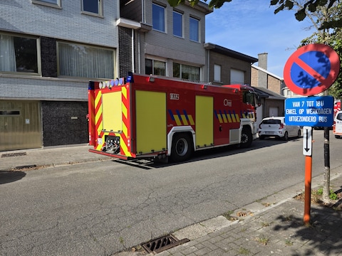 De brandweer hoefde uiteindelijk niet in te grijpen. 