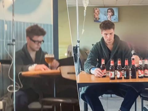 De acteurs konden in de meeste cafetaria’s het ene pintje na het andere bestellen.