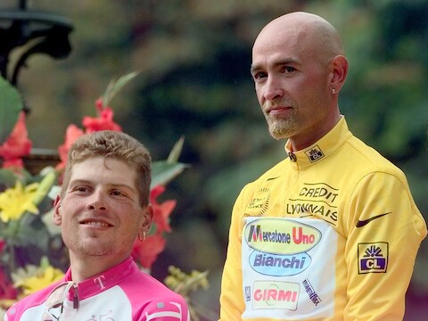 Jan Ullrich en Marco Pantani.