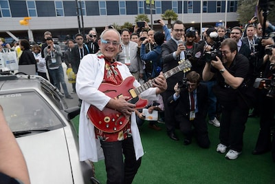 Rode gitaar uit ‘Back to the Future’ vermist