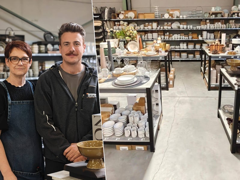 Chris Coose en haar zoon Simon Boterberg zijn de zaakvoerders van Doe Het Zelf Centrum Herzele. Een groot deel van de winkel is nu vernieuwd.