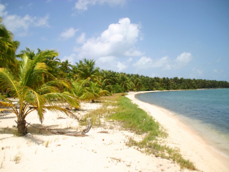 Het paradijslijke Ambergris Caye.