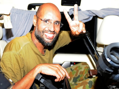 Saif al-Islam Kadhafi.