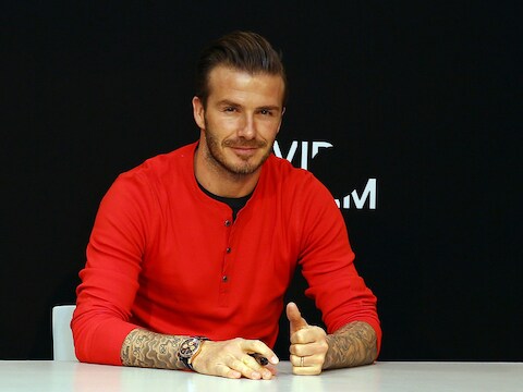 David Beckham.