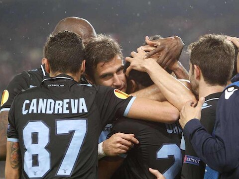 Lazio heeft een goede uitgangspositie te pakken.