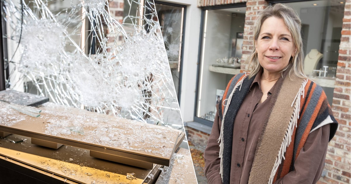 Ramkraak bij juwelier in Hasselt mislukt, maar laat wel spoor van schade achter: “Net nu goudprijs p
