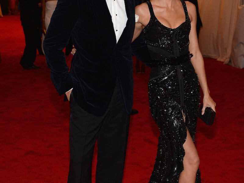 Gisele Bündchen naast NFL-ster Tom Brady.