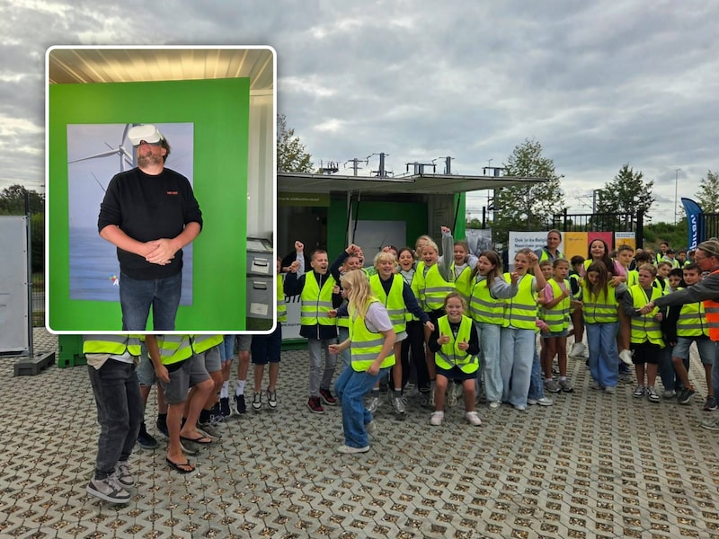 Aspiravi stelt batterijpark in Brecht open voor leerlingen, buurtbewoners, coöperanten en bedrijven: “Jongeren bewust maken van noodzaak energietransitie”
