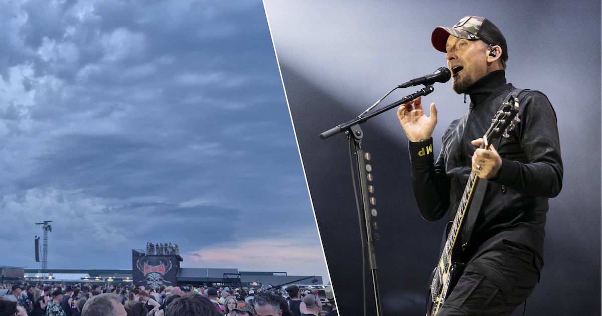 Hitte maakt plaats voor onweer op tweede dag van Graspop, fans kijken uit naar headliner Volbeat