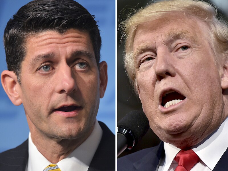 Paul Ryan, leider van de Republikeinen in het Huis van Afgevaardigden, liet gisteren weten Trump niet meer te willen verdedigen of campagne voor hem te willen voeren.