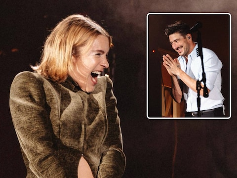 Pommelien Thijs bij Mumford & Sons op Rock Werchter.