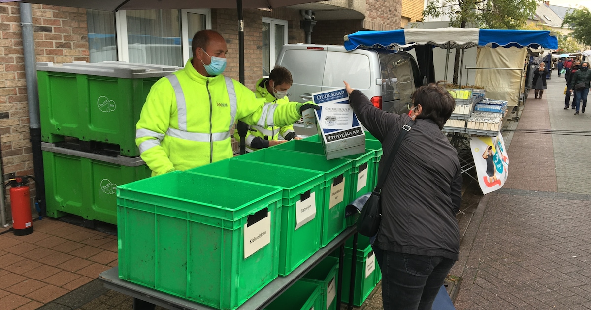 Putte bekijkt haalbaarheid van afvalinzameling op vrijdagmarkt, ook deelgemeenten komen in beeld